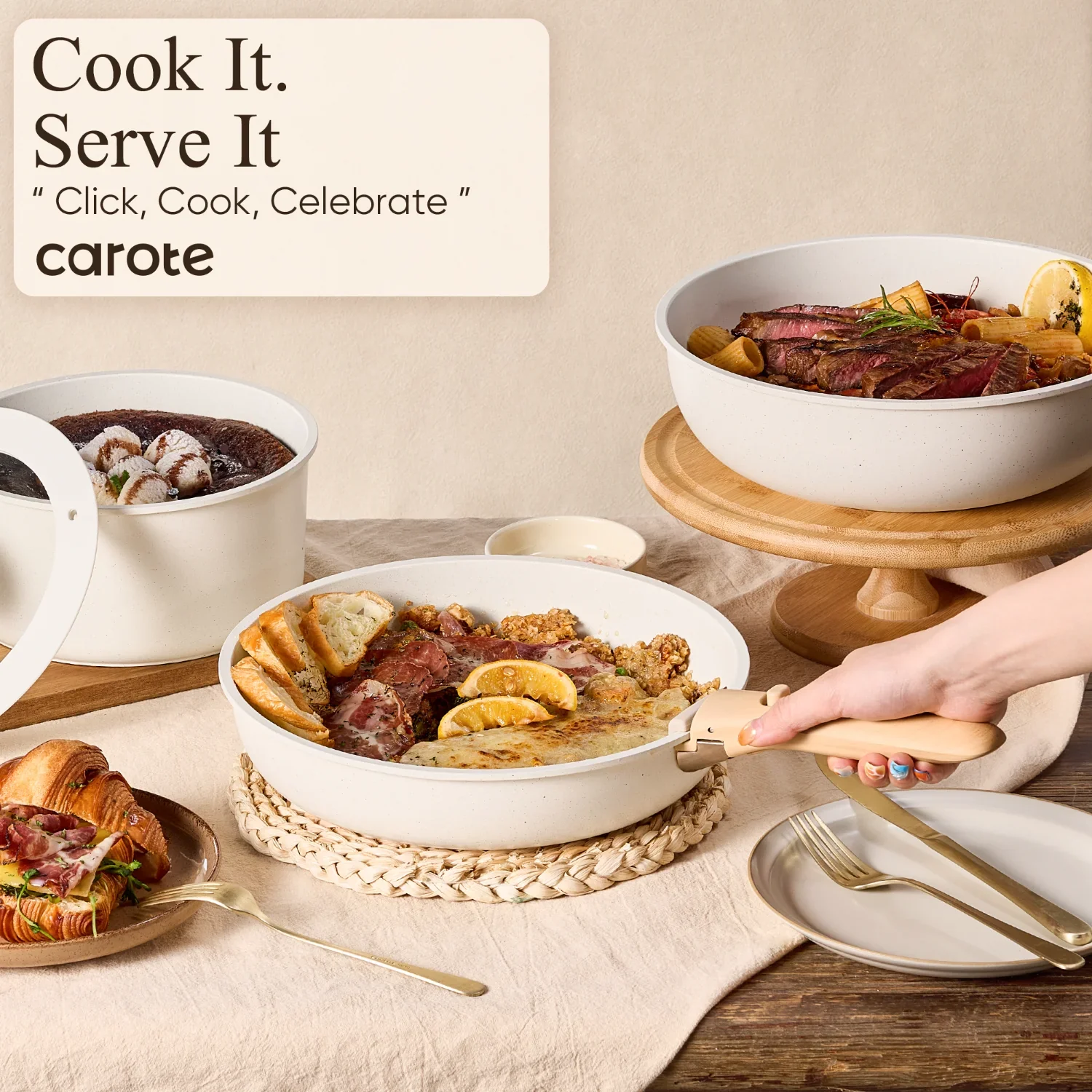 Forest Detachable Cookware Set - 26 pcs - Image 7